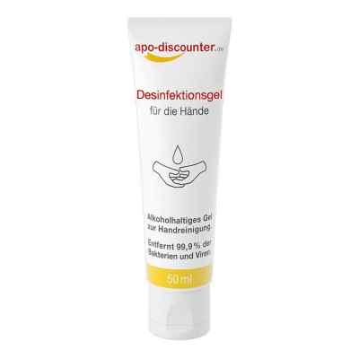Desinfektionsgel für die Hände von apo-discounter 50 ml von Apologistics GmbH PZN 16668289