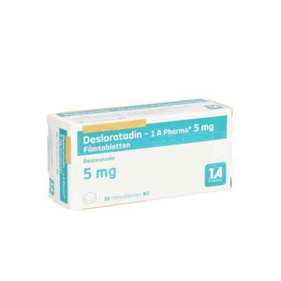 Desloratadin-1a Pharma 5 mg Filmtabletten 50 stk von 1 A Pharma GmbH PZN 09693252