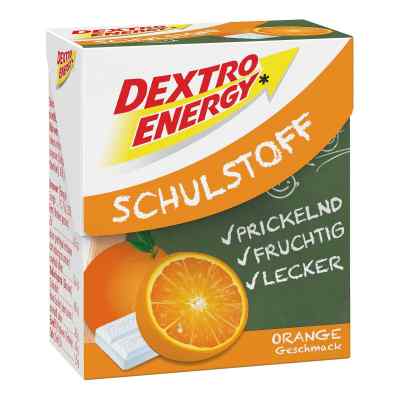 Dextro Energy Schulstoff Orange Täfelchen 50 g von Kyberg Pharma Vertriebs GmbH PZN 09245996