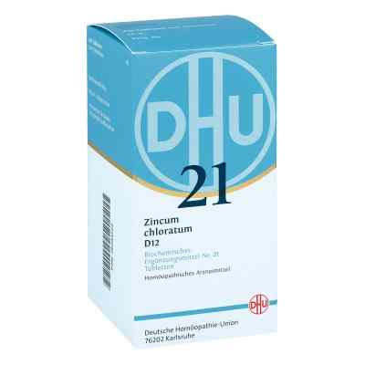DHU 21 Zincum chloratum D12 Tabletten 420 stk von DHU-Arzneimittel GmbH & Co. KG PZN 06584522