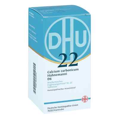 DHU 22 Calcium carbonicum D6 Tabletten 420 stk von DHU-Arzneimittel GmbH & Co. KG PZN 06584539