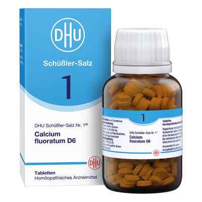 DHU Schüßler-Salz Nummer 1 Calcium fluoratum D6 420 Tabletten 420 stk von DHU-Arzneimittel GmbH & Co. KG PZN 06583942