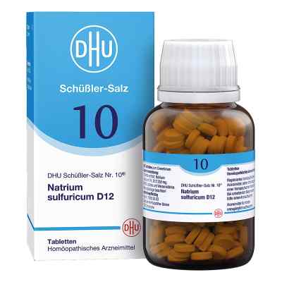 DHU Schüßler-Salz Nummer 10 Natrium sulfuricum D12 420 Tabletten 420 stk von DHU-Arzneimittel GmbH & Co. KG PZN 06584255
