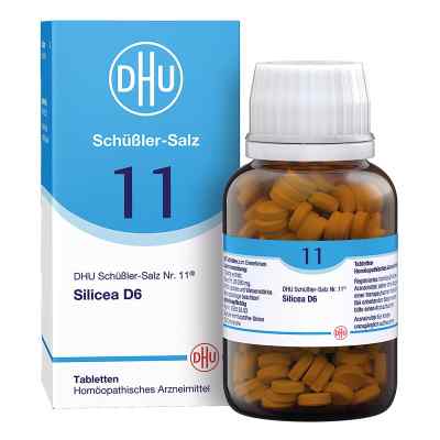 DHU Schüßler-Salz Nummer 11 Silicea D6 420 Tabletten 420 stk von DHU-Arzneimittel GmbH & Co. KG PZN 06584278