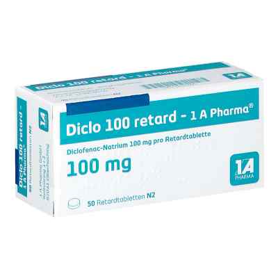Diclo 100 retard-1A Pharma 50 stk von 1 A Pharma GmbH PZN 08533693