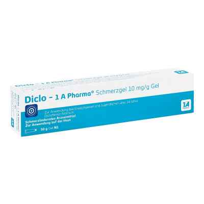Diclo 1a Schmerzgel 10mg/g 50 g von 1 A Pharma GmbH PZN 16517159