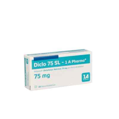 Diclo 75 SL-1A Pharma 10 stk von 1 A Pharma GmbH PZN 05523547