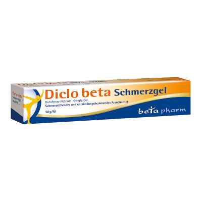 Diclo Beta Schmerzgel 50 g von betapharm Arzneimittel GmbH PZN 14272340