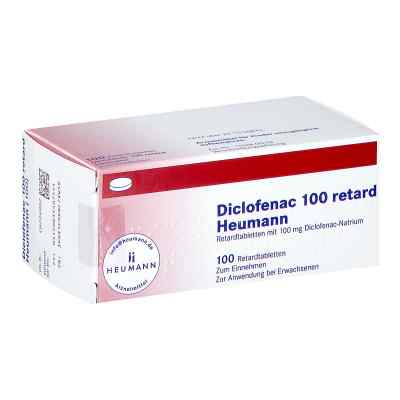 Diclofenac 100 retard Heumann Tabletten 100 stk von HEUMANN PHARMA GmbH & Co. Generi PZN 03540754