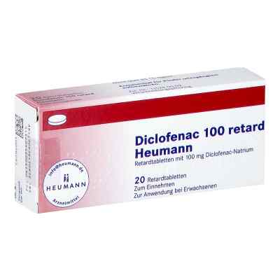 Diclofenac 100 retard Heumann Tabletten 20 stk von HEUMANN PHARMA GmbH & Co. Generi PZN 03540731