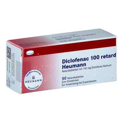 Diclofenac 100 retard Heumann Tabletten 50 stk von HEUMANN PHARMA GmbH & Co. Generi PZN 03540748