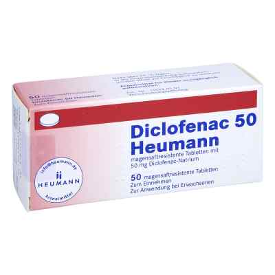 Diclofenac 50 Heumann magensaftresistent Tabletten 50 stk von HEUMANN PHARMA GmbH & Co. Generi PZN 03540719