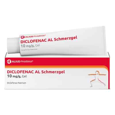 Diclofenac AL Schmerzgel 10 mg / g für akute Muskelschmerzen 100 g von ALIUD Pharma GmbH PZN 16400730