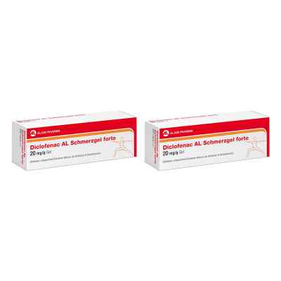 Diclofenac AL Schmerzgel Forte 20 Mg/g 2 x180 g von ALIUD Pharma GmbH PZN 08102660