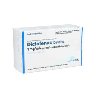 Diclofenac Devatis 1 mg/ml Augentropfen Einzeldos. 20X0.3 ml von Devatis GmbH PZN 14251378