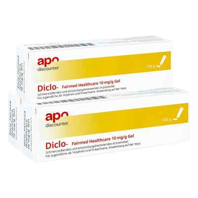 Diclofenac Schmerzgel von apo-discounter 3x100 g von Fair-Med Healthcare GmbH PZN 08101940