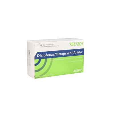 Diclofenac/omeprazol Aristo 75 mg/20 mg Hvw 50 stk von Aristo Pharma GmbH PZN 15417303