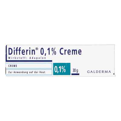 Differin 0,1% Creme 30 g von Pharma Gerke Arzneimittelvertriebs GmbH PZN 19547729