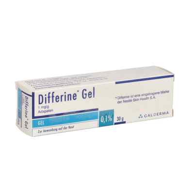 Differin Gel 30 g von kohlpharma GmbH PZN 00050423