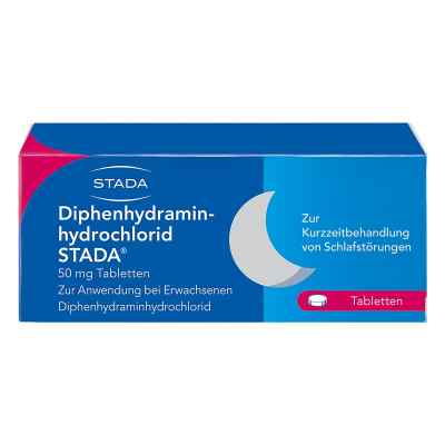 Diphenhydraminhydrochlorid STADA 50 mg Tabletten bei Schlafstöru 20 stk von STADA GmbH PZN 17542797