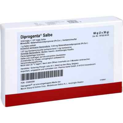 Diprogenta Salbe 60 g von Pharma Gerke Arzneimittelvertriebs GmbH PZN 03065589