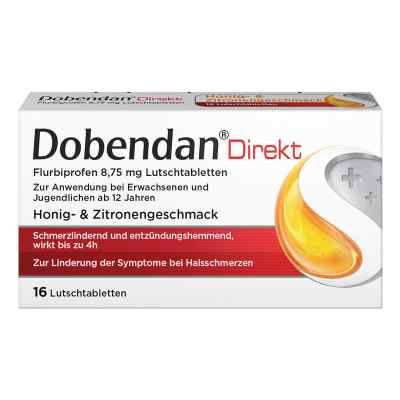 Dobendan Direkt Flurbiprofen 8,75 mg Lutschtabletten 16 stk von Reckitt Benckiser Deutschland Gm PZN 17518439