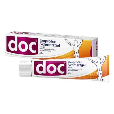 Doc Ibuprofen Schmerzgel 5% 50 g von HERMES Arzneimittel GmbH PZN 05853351
