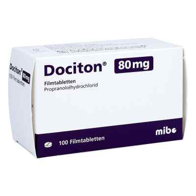 Dociton 80mg 100 stk von MIBE GmbH Arzneimittel PZN 01801512