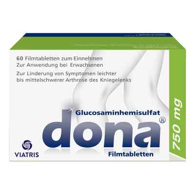 Dona 750 mg: Kniearznei bei Arthrose, hochdosiertes Glucosamin