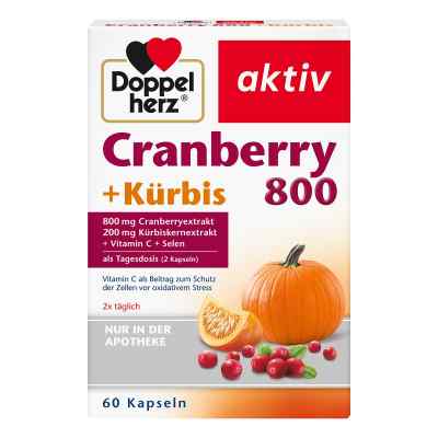Doppelherz aktiv Cranberry + Kürbis 60 stk von Queisser Pharma GmbH & Co. KG PZN 07625074
