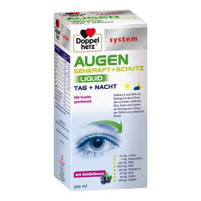 Doppelherz Augen Sehkraft+schutz Liquid system 300 ml von Queisser Pharma GmbH & Co. KG PZN 16226574