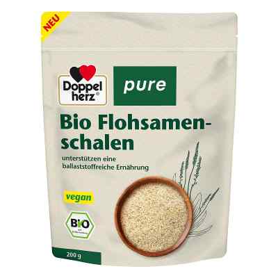 Doppelherz Bio Flohsamenschalen Pure Pulver 200 g von Queisser Pharma GmbH & Co. KG PZN 17974309