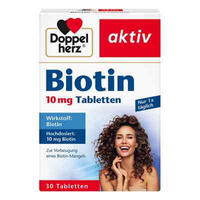 Doppelherz Biotin 10 Mg Tabletten 30 stk von Queisser Pharma GmbH & Co. KG PZN 19289523