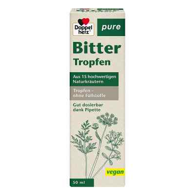 Doppelherz Bitter Tropfen Pure 50 ml von Queisser Pharma GmbH & Co. KG PZN 18084167