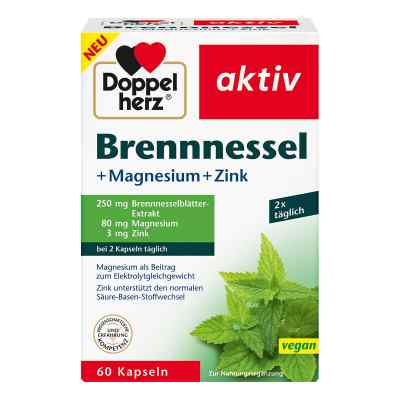 Doppelherz Brennnessel+Magnesium+Zink Kapseln