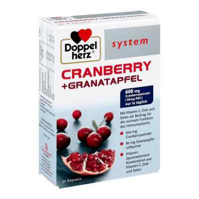 Doppelherz Cranberry + Granatapfel system Kapseln 30 stk von Queisser Pharma GmbH & Co. KG PZN 09764934