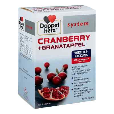Doppelherz Cranberry+granatapfel system Kapseln 120 stk von Queisser Pharma GmbH & Co. KG PZN 12351012