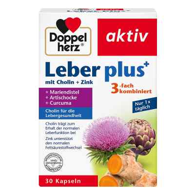 Doppelherz Leber plus Kapseln 30 stk von Queisser Pharma GmbH & Co. KG PZN 16348053