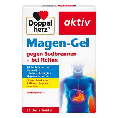 Doppelherz Magen-Gel gegen Sodbrennen + bei Reflux 20 stk von Queisser Pharma GmbH & Co. KG PZN 12359195