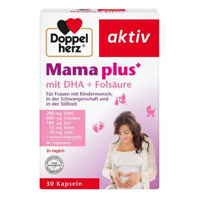 Doppelherz Mama plus mit Dha+folsäure Kapseln 30 stk von Queisser Pharma GmbH & Co. KG PZN 15821056