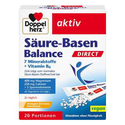 Doppelherz Säure-basen Balance Direct Pellets 20 stk von Queisser Pharma GmbH & Co. KG PZN 06195714