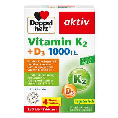 Doppelherz Vitamin K2+d3 1000 I.e. Tabletten