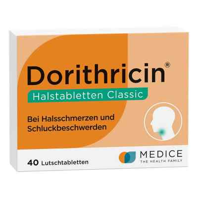Dorithricin Classic Lutschtabletten bei Halsschmerzen 