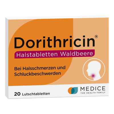 Dorithricin Halstabletten Waldbeere 20 stk von MEDICE Arzneimittel Pütter GmbH& PZN 10078411