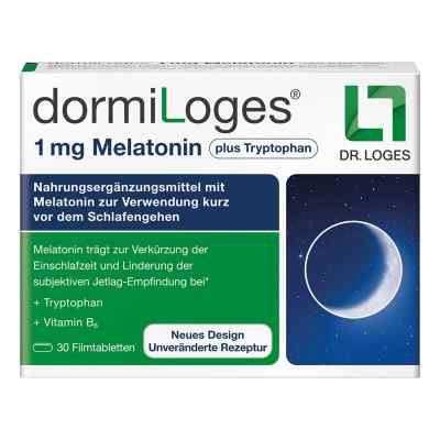 Dormiloges Melaton. Plus Tryptophan Filmtabletten 30 stk von Dr. Loges + Co. GmbH PZN 17544974