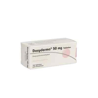 Doxyderma 50 Tabletten 100 stk von DERMAPHARM AG PZN 04972444
