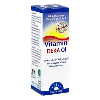 Dr. Jacob’s DEKA Öl Vitamin D3 K2 A E 640 Tropfen 20 ml von Dr.Jacobs Medical GmbH PZN 14366124