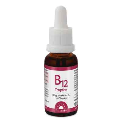 Dr. Jacob's Vitamin B12 Tropfen 100 mcg Methylcobalamin vegan 
