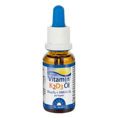Dr. Jacob's Vitamin K2D3 Öl Tropfen 20 ml von Dr.Jacobs Medical GmbH PZN 17565574