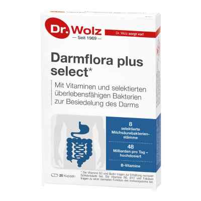Dr. Wolz Darmflora plus select Kapseln